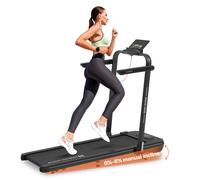 Mobvoi Home Treadmill SE Incline Smart AI 3 in 1 Folding Walking Pad Under Desk Running Machine 2.5 HP Compact Portable Remote Control TicSports APP