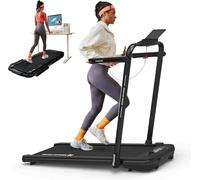 Mobvoi Home Treadmill SE Smart AI 3 in 1 Folding Treadmill Walking Pad Under Desk Running Machine 2.5 HP Compact Portable Remote Control TicSports APP Easy to Store for Home Office 120 KG 12 KMH