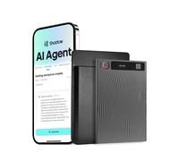 Mobvoi TicNote AI Voice Recorder 64GB Memory Note Recorder w/Case App Control 100+Languages Transcribe Summarize with AI technology Digital Audio Recorder for Phone Calls Lectures Meetings Interviews