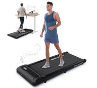 Mobvoi Walking Pad Smart AI Treadmill for Home Portable Under Desk Treadmill with Remote Control LED Display Walking Jogging Running Machine with TicSports APP Adjustable Speeds 6KMH Easy Storage