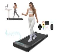 Mobvoi Walking Pad Smart AI Under Desk Treadmill Portable 2 in 1 Treadmills for Home Office Jogging Running Machine TicSports Zwift Kinomap with LED Display Remote Control 6 KMH Easy Storage