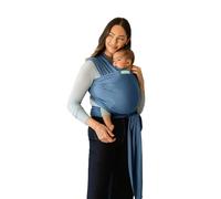Moby Baby Wrap Carrier Classic for Newborns to Toddlers (8-33lbs), Infant Sling Carrier, Lightweight & Hands Free Design, Adjustable for All Body Types (Ocean)
