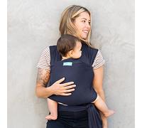 Moby Baby Wrap Carrier Classic for Newborns to Toddlers (8-33lbs), Infant Sling Carrier, Lightweight & Hands Free Design, Adjustable for All Body Types (Deep Sea)