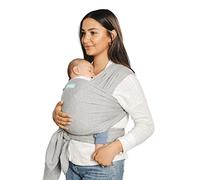 Moby Classic Baby Wrap - Baby Sling Carrier for Newborn to Toddler - Carrier Slings - Perfect Baby Holder for Mum & Dad - Adjustable for All Body Types - Can Carry Babies up to 33 lbs - Grey