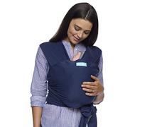 Moby Classic Baby Wrap Carrier for Newborn to Toddler, Baby Sling from Birth, One Size Fits All, Breathable Stretchy made from 100% Cotton, Unisex