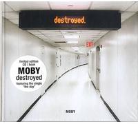 Moby Destroyed + Book UK CD album CDLP LC-24833 Little Idiot 2011
