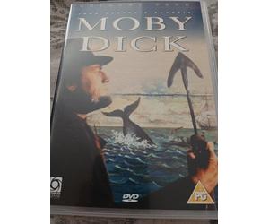 Moby Dick DVD Gregory Peck Richard Basehart Orson Welles Ray Bradbury John Huston