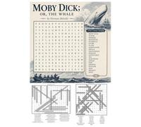 "Moby Dick; Or, The Whale" by Herman Melville WORD SEARCH