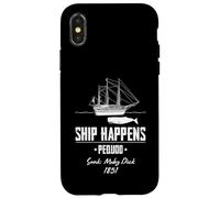 Moby Dick Pequod Sinking Case for iPhone X/XS