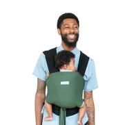 Moby Easy Wrap Carrier | Baby Carrier and Wrap In One for Mothers, Fathers, and Caregivers | Designed for Newborns, Infants, and Toddlers | Holder Can Carry Babies up to 33 lbs | Olive + Oynx