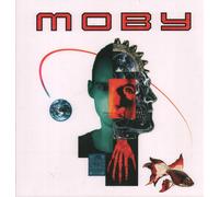 MOBY MOBY LP VINYL Limited white & blue marble vinyl (IDIOT1) EUROPE LITTLE IDIO