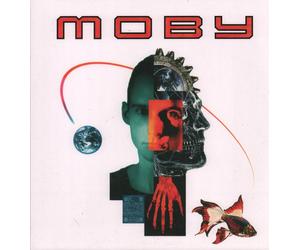 Moby Self-Titled LP vinyl Europe Little Idiot 2025 Limited white & blue marble