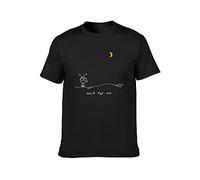 Moby Wait for Me Men's Black T-Shirt Unisex Tee M