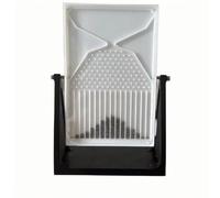 MObyat 15 * 11cm Galton Board Experiment Model, Normal Distribution Mathematical Model, Inspire Curiosity, Effective Statistical Law Demonstration, for Student, Educator