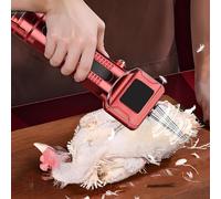 MObyat 70W Portable Electric Poultry Feather Removal, Handheld Chicken Plucker Machine with 304 Stainless Steel Cone Head, Quick Hair Removal In Minutes, with Forward and Reverse Operation