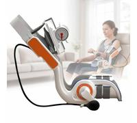MObyat Arm Elbow Joint Rehabilitation Device, Hinged Elbow Brace Arm Exerciser with -15°~150° Adjustable, Pressure Airbag Design, Dual-Angle Dial, for Wrist and Elbow Injury Recovery
