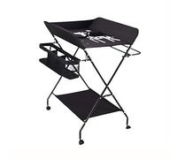 MObyat Baby Changing Table,Diaper Table Baby Changing Station, Multifunction Cross Leg Style Newborn Dresser Table Portable Diaper Organizer with Storage - 3color Changing Station
