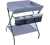 MObyat Baby Changing Table,Folding Baby Diaper Station, Multifunction Portable Children Diapering Nursery Organizer For Infant
