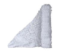 MObyat Camo Netting For Kids Den, Oxford Fabric Camouflage Netting Sunshade Camping Shooting Hunting 2M 5M 6M 7M 8M 10M 12M 20M(Color:White,Size:1.5x20M(4.9x65.6ft))