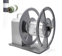 MObyat Compact Quiet Automatic Label Rewinder, Automatic Label Rewinder Machine, 1-10"/s Bidirectional Rewind, Coreless Core Quick Adjust, Max. Label Dia. 230mm Width 120mm, For Logistics, Apparel