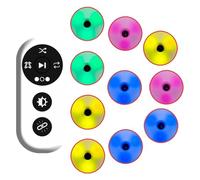 MObyat Reaction Training Lights, Agile Fitness Light, 4 Modes Remote Control/56MM Round Design, for Physical Training, Hand-Eye Coordination Training(3.4.6.8.10 Lamp Optional)
