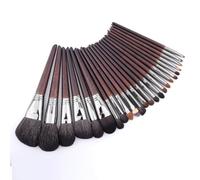 MOBYGKFY 24 Makeup Brush Set Studio Artist With Bag Portable