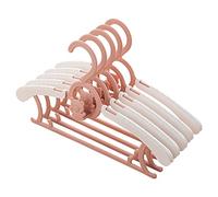 MOBYGKFY 5 PCS Kids Clothes Hanger Racks Adjustable Plastic Display Hangers Windproof Non-slip Coats Hanger Baby Clothing Organizer(black-Soul Eater1)