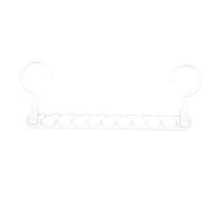 MOBYGKFY 9 Holes Space Saving Drying Rack Organizer Clothes Hanger Hooks Holder Rotation Clothes Hangers Hanging Chain Cloth Hanger(black-Soul Eater1)