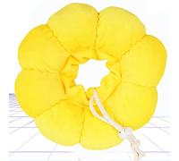 MOBYGKFY Cat Collar Adjustable Cotton Sun Flower Anti Strangling Bite Recover Circle For Puppy Small Dogs Pet