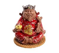 MOBYGKFY God Of Wealth Decoration Home Office Desktop Decoration Store Opening Gift