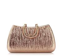 MOBYGKFY Minimalist wind bag Europe and the United States dinner diamond women's bag handbag(Argento)