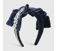 MOBYGKFY Personality colorful headband exaggerated heavy industry diamond set wide edge female