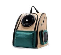 MOBYGKFY Pet Capsule Portable Bubble Waterproof Transparent Breathable Space Backpack Dog Puppies Animal Outdoor Travel Walking