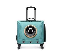 MOBYGKFY Portable Pet Travel Breathable Backpack, Space Capsule Foam Design,and Puppy Waterproof Handbag