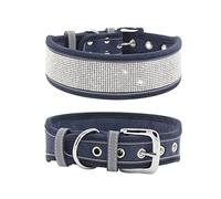 MOBYGKFY Puppy Cat Collar Dog Rhinedrill Turned Mascot Accessories for Small and Medium-sized Dogs