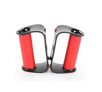 MOBYGKFY Push Up Bars - Home Workout Equipment Pushup Handle with Cushioned Foam Grip and Non-Slip Sturdy Structure,the Handles for Floor are Great