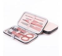 MOBYGKFY Rose Gold Nail and Foot Clipper Set, 7-piece