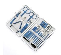 MOBYGKFY Secondary Grinding Nail Clippers 18 Piece Set of Nail Repair and Enhancement Tools Set of Nail Clippers(D)