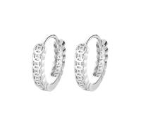 MOBYGKFY Silver Ear Clips Minority Design Sense Personality Earrings