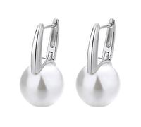 MOBYGKFY Silver French Earrings Temperament Minority U-shaped Ear Pinning