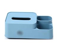 MOBYGKFY Tissue Storage Box Napkin Holder Multifunctional Sundries Storage Ontainer Living Room Stationery Organizer Box For(White-style)