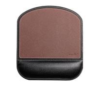 MOBYGKFY Wrist Guard Pad Office Leather Anti Slip Computer Accessories