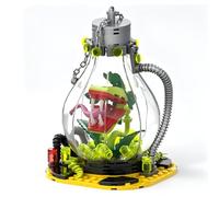 MOC Carnivorous Plant Building Block Set, Monster Plant Bricks Model Gifts | Sci-fi Lab Creature Display Decor,153PCS Flower Building Kit for Adults,Only Electronic Version of the Manual is Available