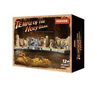 MOC Movie Indiana Jones Temple of The Classic Building Block Compatible With 77015 Tomb Adventure Scenes DIY Model Birthday Toy Parper Instruction 2388PCS No Box