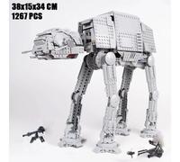 MOC Space Movie AT-AT Building Blocks Bricks DIY Model Modfied from 75288 With Figures Toys for Children Christmas Gifts No original box Paper Manual