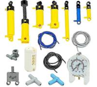 Moc Technical Parts Pneumatic Air Pump Bricks Small (6l) V2 For Building With Reinforced Cylinder 19476 19482 19475 Compatible 8800 Blocks Jb5-2 200cm