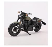 MOCALUX Die Cast Model 1:18 For Fat Bob 114 2022 Diecast Motorcycle Model Alloy(Green)