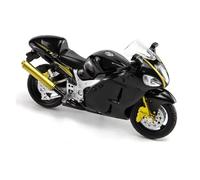 MOCALUX Die Cast Model 1:18 For SUZUKI GSX 1300 GSX1300 Metal Diecast Motorcycle Model Collectible Hobbies(Black)