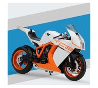 MOCALUX Die Cast Motorcycle Model For 1190 RC8 R Motorcycle Model Simulation Diecast Metal Model(White)