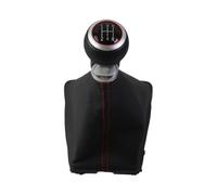 MOCALUX Gear Stick Shift Lever Knob for Audi A4 B8 2008-2015 5/6 Speed Manual Gear Shift Knob Shifter Lever Head Modification Parts(B)